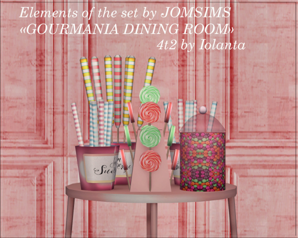 GOURMANIA 4t2 by simsfinds - The Sims 2 Custom Content