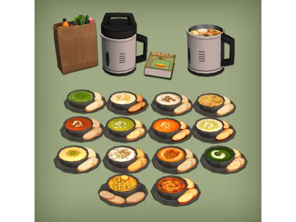Soup Maker Functional for - The Sims 2 Custom Content