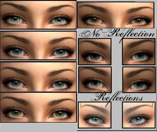 Anva's Guarded Eyes Default Replacement Set by simsfinds - The Sims 2 Custom Content