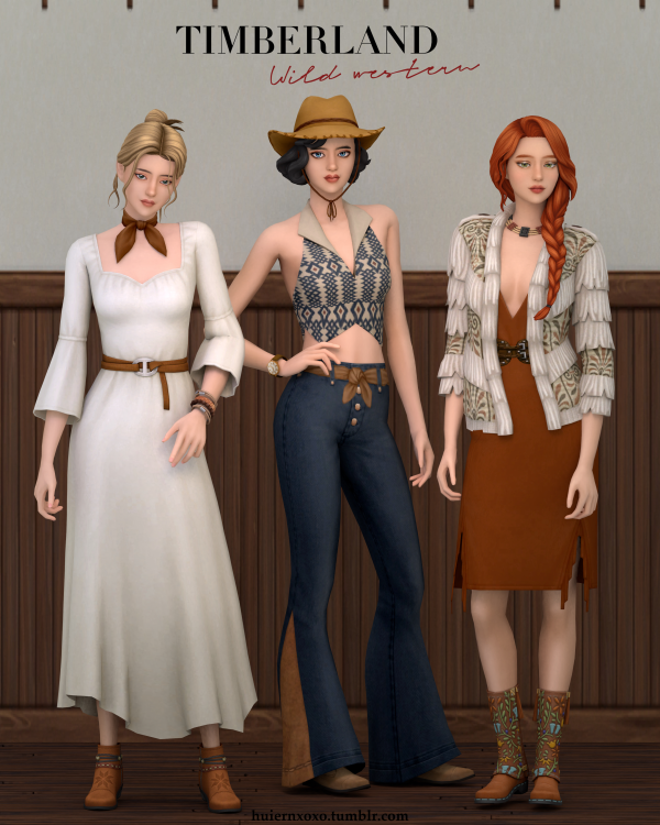 Maxis Match Timberland ( 7 items ) by simsfinds - The Sims 4 Custom Content