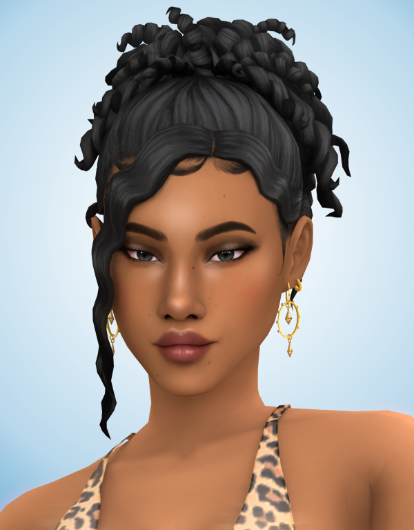 Maxis Match Belinda Hair The Simmer by simsfinds - The Sims 4 Custom Content