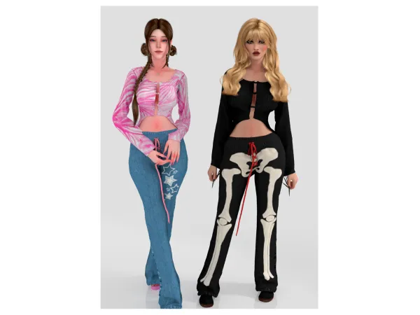 Alpha KITTEN PHOEBY SET - The Sims 4 Custom Content