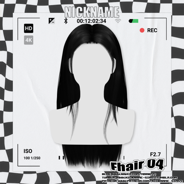 Alpha Fhair 04 by simsfinds - The Sims 4 Custom Content
