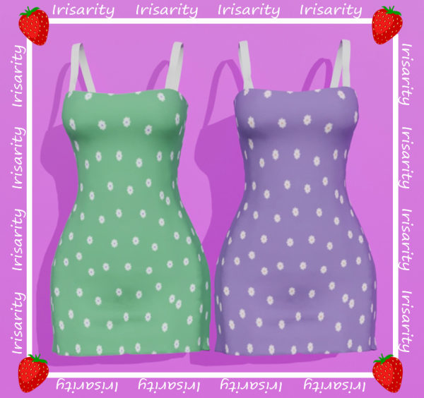 Alpha Eliana Dress by simsfinds - The Sims 4 Custom Content