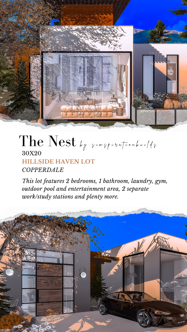 Alpha The Nest by simsfinds - The Sims 4 Custom Content