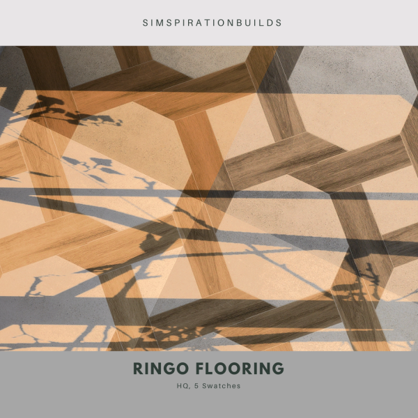 Alpha Ringo Flooring by simsfinds - The Sims 4 Custom Content