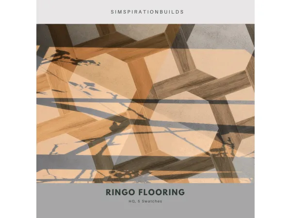 Alpha Ringo Flooring by SimspirationBuilds - The Sims 4 Custom Content