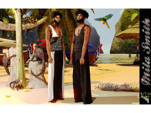 Alpha VIP 201 by simsfinds - The Sims 4 Custom Content