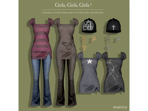 [RIMINGS] Girls, Girls, Girls ! by RIMINGS