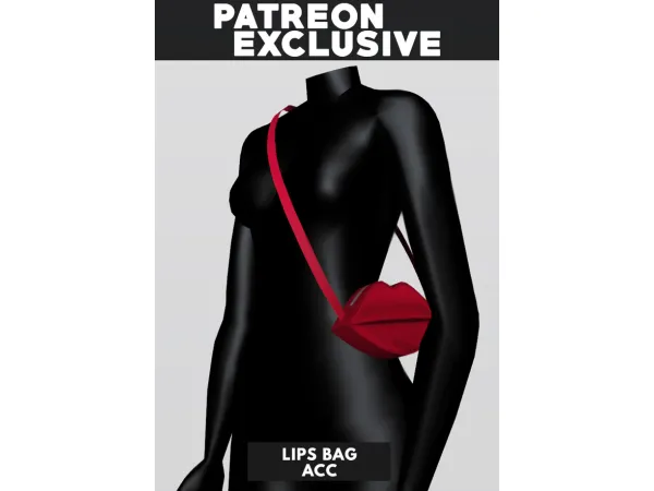 Lips Bag - The Sims 2 Custom Content