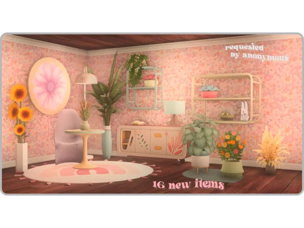 np 4t2 syb_simxties flower set - The Sims 2 Custom Content