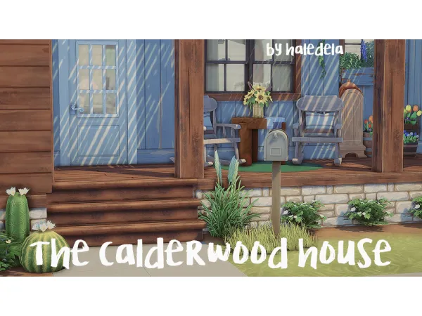 Maxis Match haledela The Calderwood House - The Sims 4 Custom Content