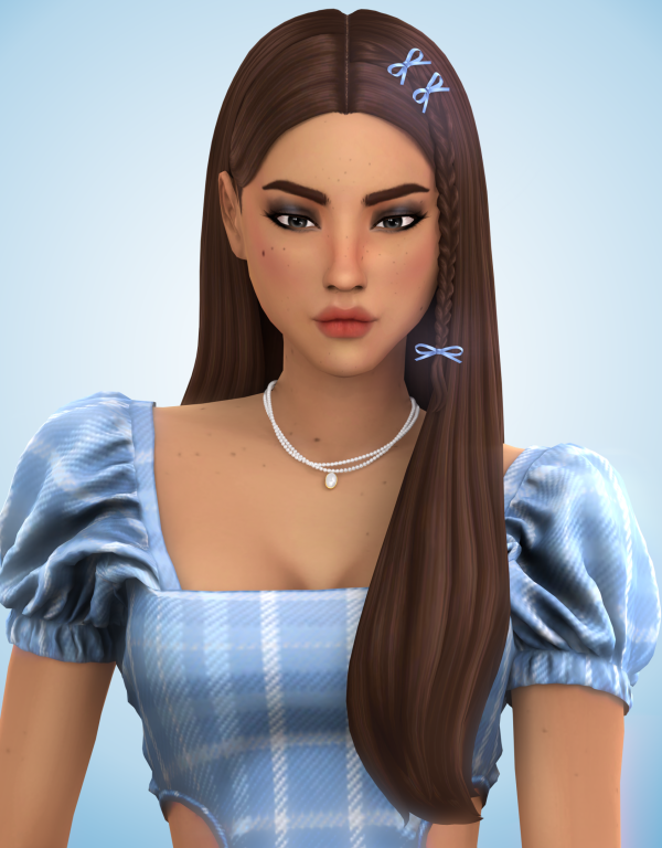 Maxis Match Jennie Hair The Simmer by simsfinds - The Sims 4 Custom Content