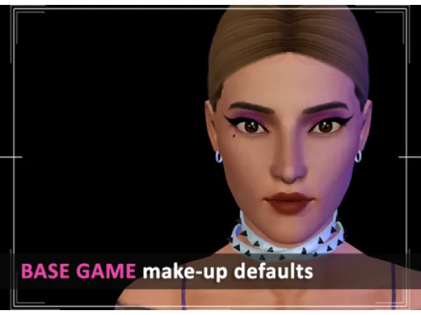 EP0 BASE GAME MAKE UP - The Sims 3 Custom Content
