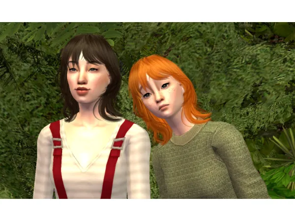 Anto Miley Hair - The Sims 2 Custom Content