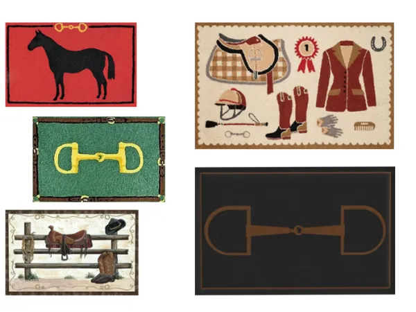 Mix EQUINE DOORMATS GALORE - The Sims 4 Custom Content