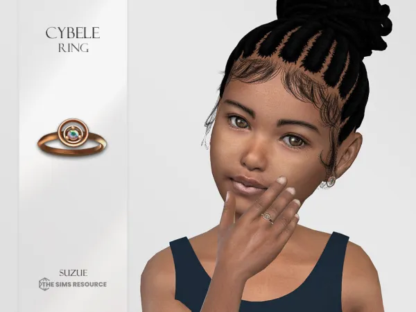 Alpha Cybele Ring Child - The Sims 4 Custom Content