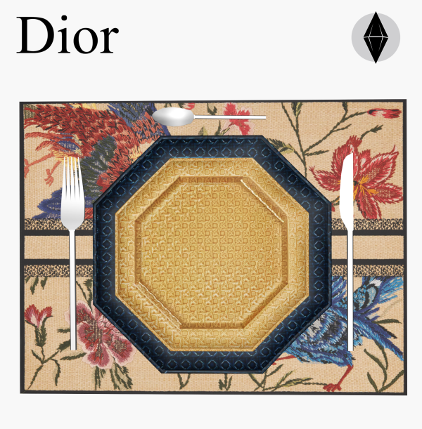 Alpha Miss Dior Cannage Set by simsfinds - The Sims 4 Custom Content