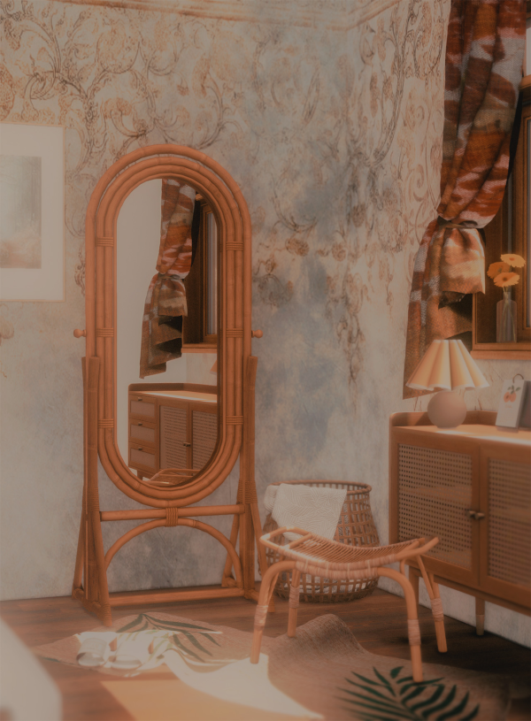Mix Samba Floor Mirror by simsfinds - The Sims 4 Custom Content