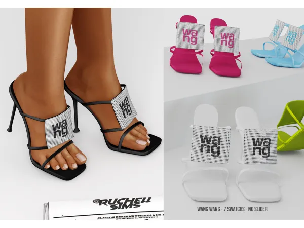 Alpha Wangwang heels - The Sims 4 Custom Content