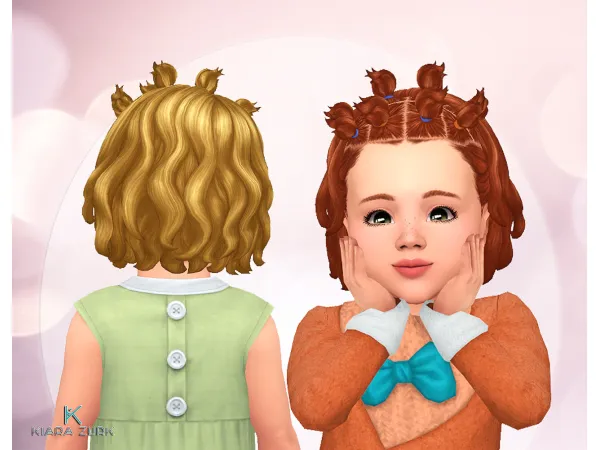 Maxis Match Katy Ponytails - The Sims 4 Custom Content