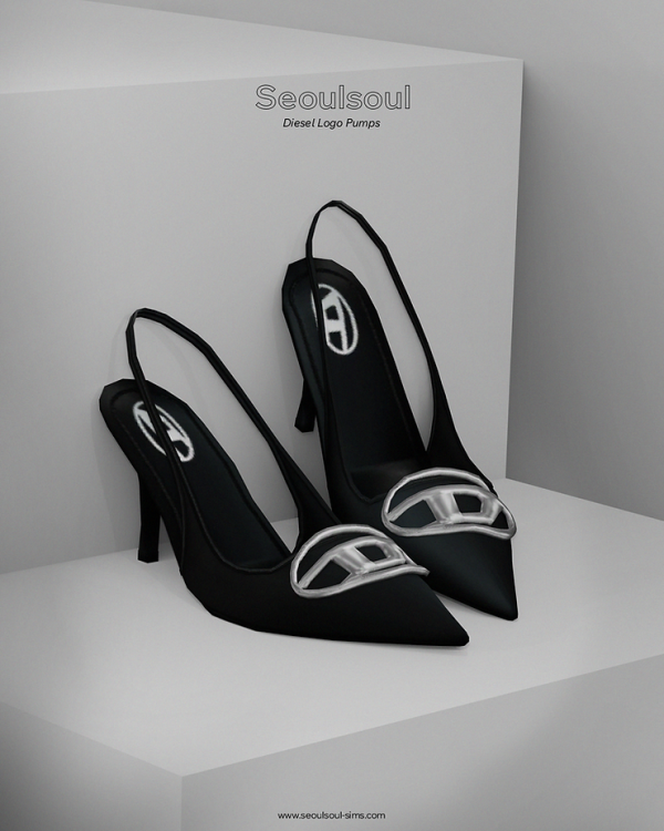 Alpha DIESEL Pumps soul by simsfinds - The Sims 4 Custom Content