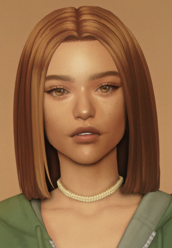 Maxis Match karlee hair by simsfinds - The Sims 4 Custom Content