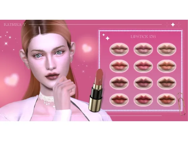 Alpha [KAT]lipsticksss - The Sims 4 Custom Content