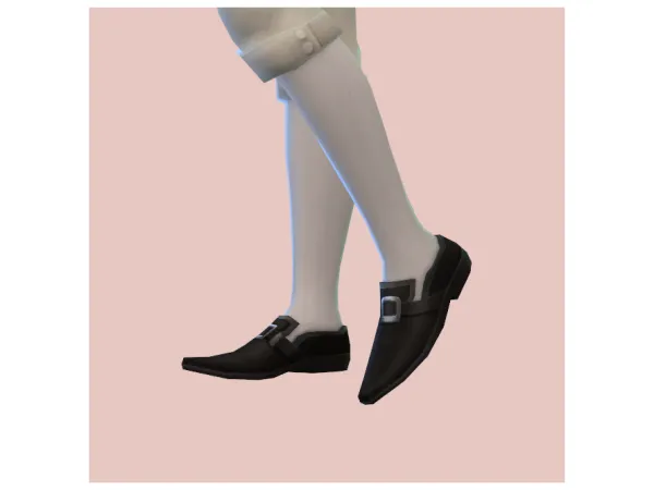 Maxis Match Separated Georgian Shoes from Get Famous Pirate Outfit - The Sims 4 Custom Content