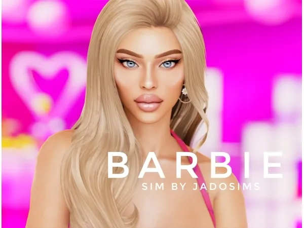 Alpha Barbie (Sim) - The Sims 4 Custom Content