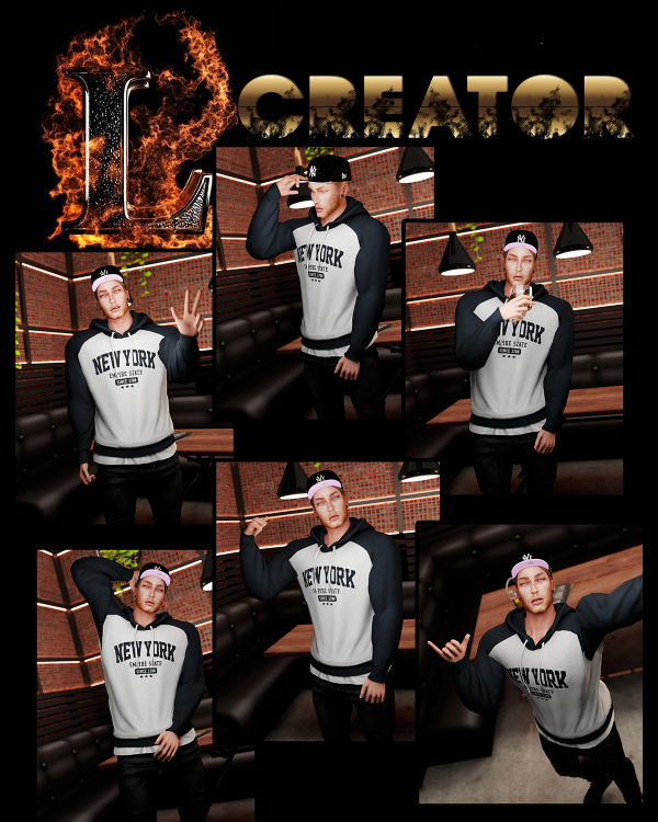 Alpha random male 11 by lamontcreatorr - The Sims 4 Custom Content