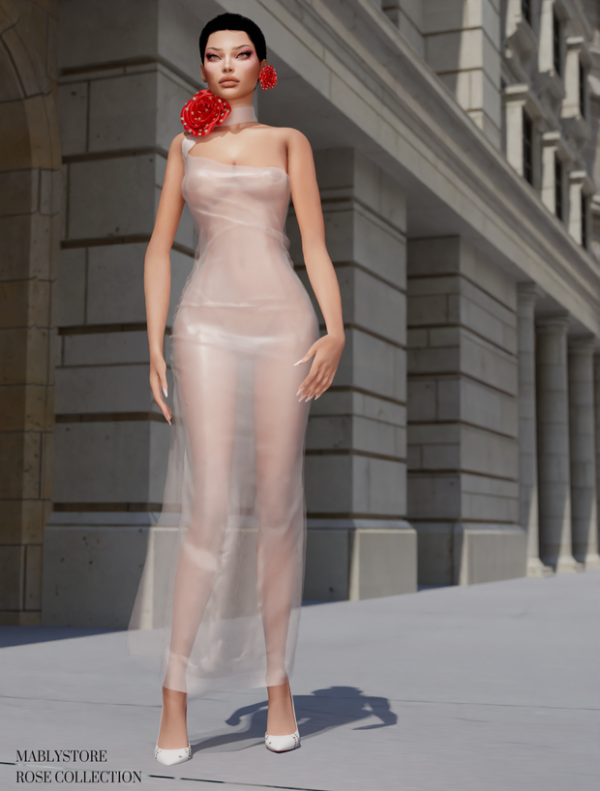 Alpha ROSE SET by simsfinds - The Sims 4 Custom Content