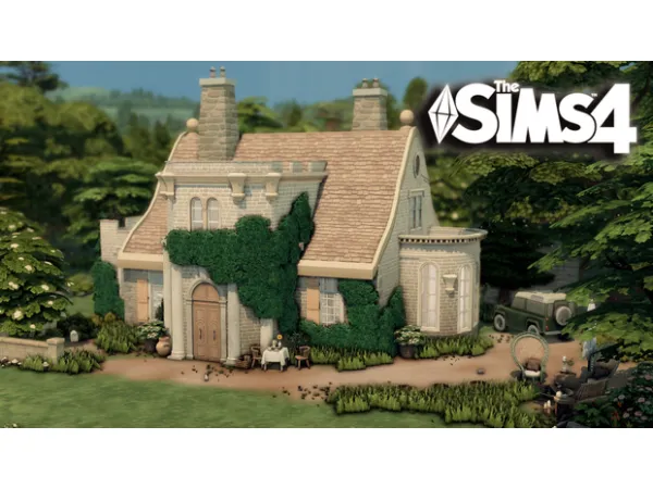 Maxis Match Charming English cottage - The Sims 4 Custom Content