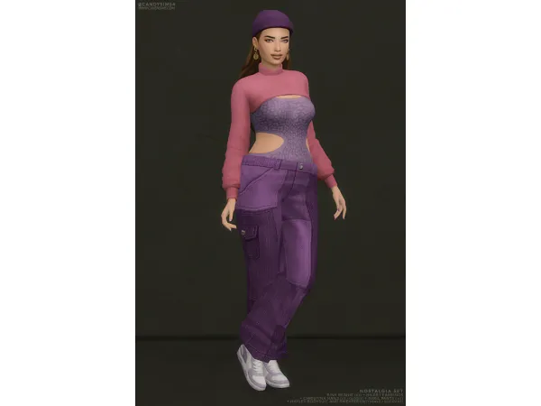 Maxis Match NOSTALGIA SET - The Sims 4 Custom Content