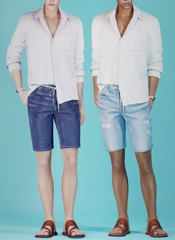 Alpha [KK] Basic set 22 by simsfinds - The Sims 4 Custom Content