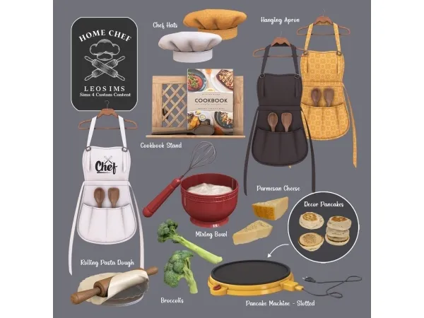 Alpha Home Chef - The Sims 4 Custom Content
