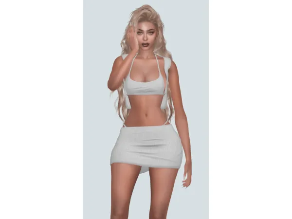 Alpha Designer Sexy Set by Paberu - The Sims 4 Custom Content