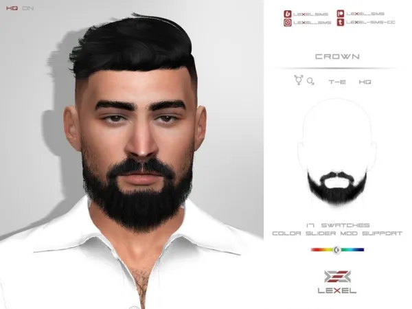 Mix LEXEL Crown - The Sims 4 Custom Content