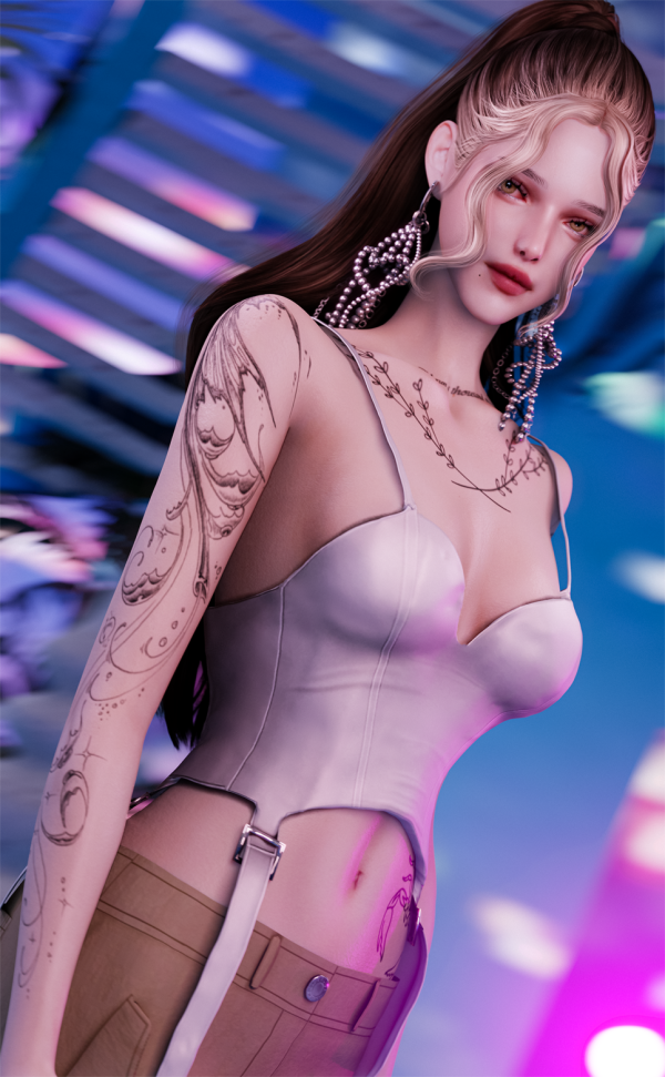 Mix For my pearl Tattoo HQ by simsfinds - The Sims 4 Custom Content
