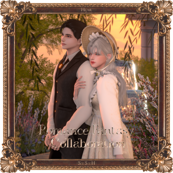 Mix [hiyut] SxSxH Romance Fantasy Collaboration pose by simsfinds - The Sims 4 Custom Content