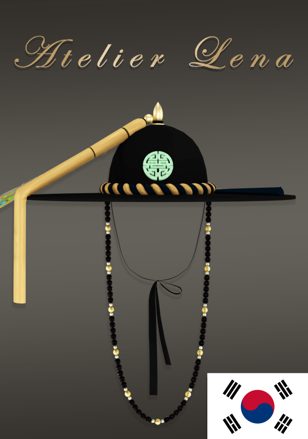 Alpha [Atelier Lena] Royal Jeonlip Hat by simsfinds - The Sims 4 Custom Content