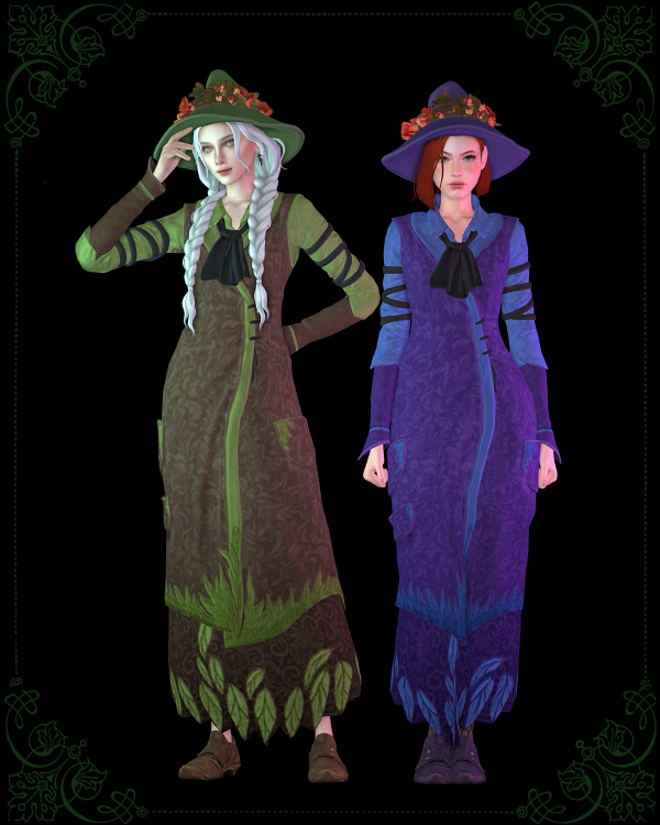 Alpha Forest Witch by simsfinds - The Sims 4 Custom Content