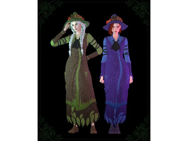 Alpha Forest Witch - The Sims 4 Custom Content