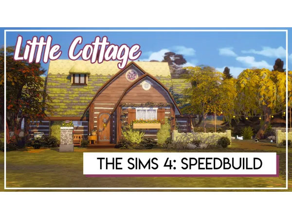 Maxis Match Little Cottage by Nika Tyler - The Sims 4 Custom Content