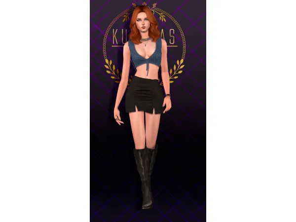 Kurimas4t2_TopWesternCollection_Luxy - The Sims 2 Custom Content