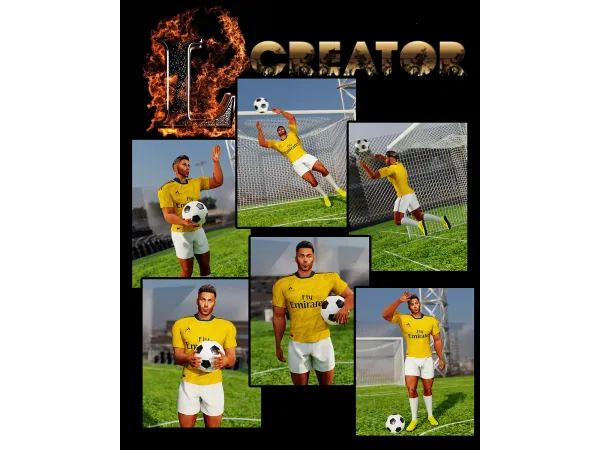 Alpha soccer - The Sims 4 Custom Content