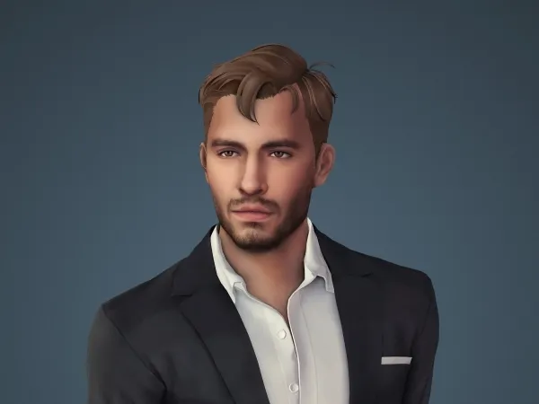 Maxis Match Download Sim Jonathan - The Sims 4 Custom Content