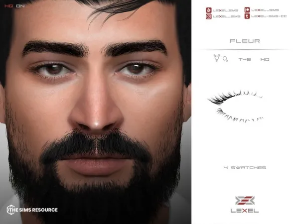 LEXEL - Fleur (3D eyelashes)