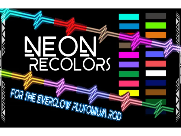 Nightlife Neon Recolors - The Sims 2 Custom Content