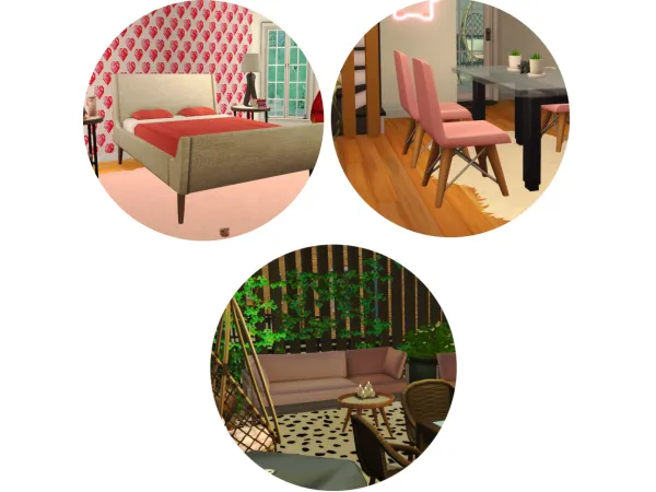 Bed Dining chair Outdoor couches - The Sims 2 Custom Content